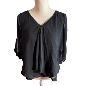 Elegant Black Women's Top